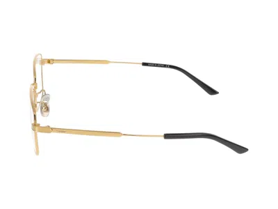 Shop Cartier Eyeglasses In Gold Gold Transparent