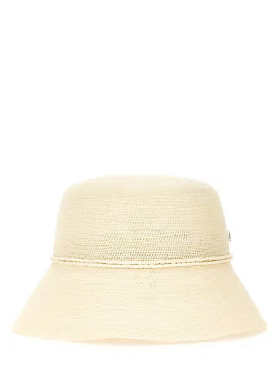 Shop Helen Kaminski Hat "dijon" In Ivory