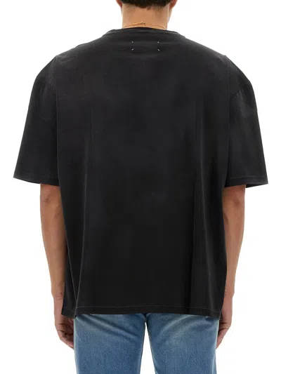 Shop Maison Margiela Jersey T-shirt In Black