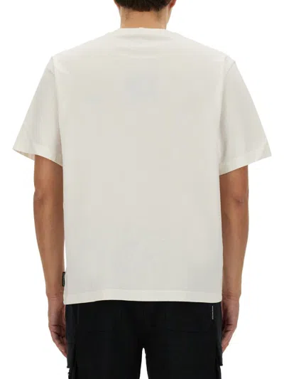 Shop Moose Knuckles T-shirt "henri" In White