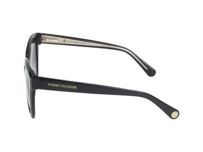 Shop Tommy Hilfiger Sunglasses In Black