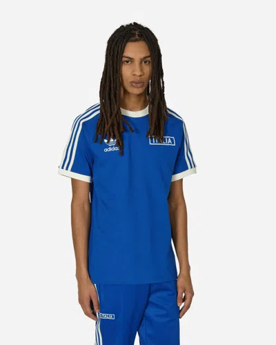 Shop Adidas Originals Italy Adicolor Classics 3-stripes T-shirt Royal In Blue