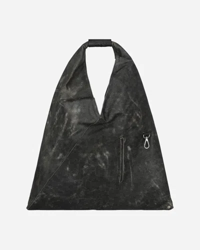 Shop Mm6 Maison Margiela Japanese Medium Shoulder Bag In Black