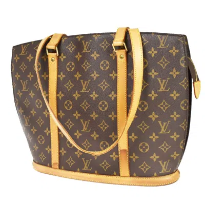 Pre-owned Louis Vuitton Babylone Brown Canvas Shoulder Bag ()