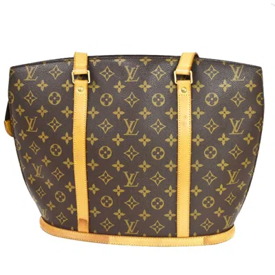 Pre-owned Louis Vuitton Babylone Brown Canvas Shoulder Bag ()