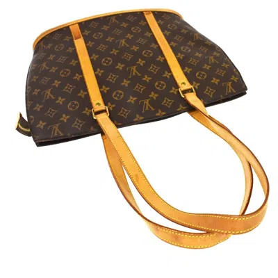Pre-owned Louis Vuitton Babylone Brown Canvas Shoulder Bag ()