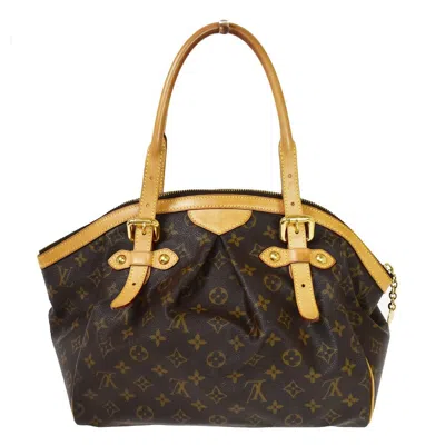 Pre-owned Louis Vuitton Tivoli Brown Canvas Shoulder Bag ()