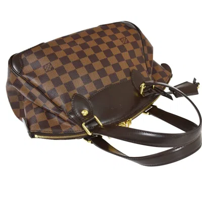 Pre-owned Louis Vuitton Verona Brown Canvas Shoulder Bag ()