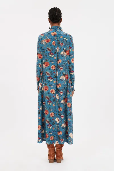 Shop Ulla Johnson Anisa Dress In Bluette