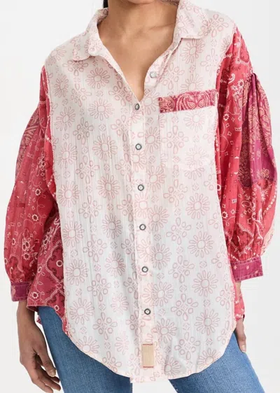 Shop Free People Sun Valley Bandana Tunic In Red