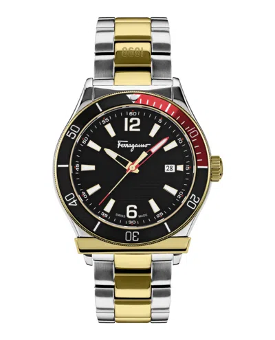 Shop Ferragamo 1898 Sport Bracelet Watch In Multi