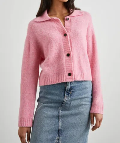 Shop Rails Amber Heathered Sweater In Heather Fuschia In Multi
