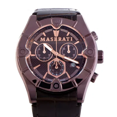 Shop Maserati Meccanica Men's Quartz Watch R8871611001 In Red