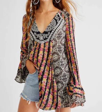 Shop Free People Fall Into You Tunic In Black