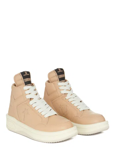 Shop Converse X Drkshdw Leather Sneakers With Lateral Star