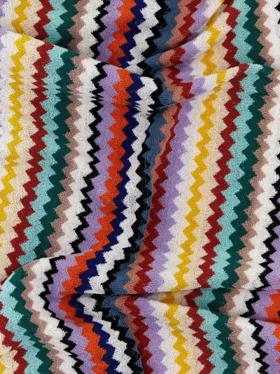 Shop Missoni Riverbero Towels Multicolor