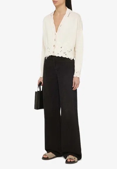 Shop Frame 1978 Supernova Wide-leg Jeans In Black