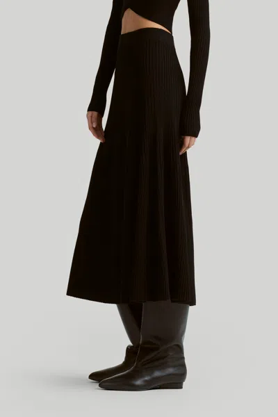Shop Altuzarra 'ireene' Skirt In Black