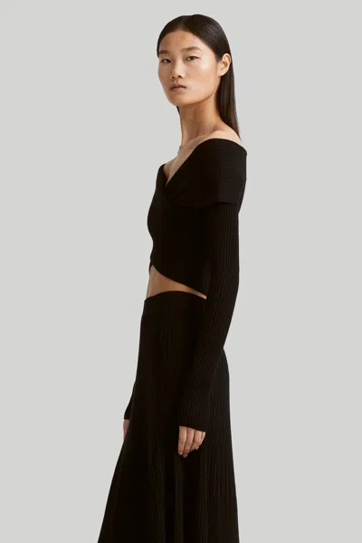 Shop Altuzarra 'virginie' Sweater In Black