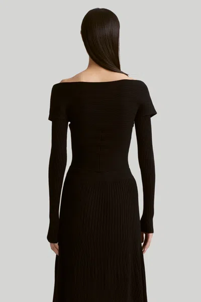 Shop Altuzarra 'virginie' Sweater In Black