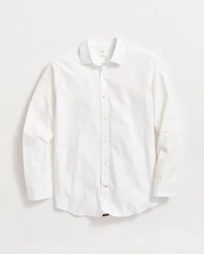 Billy Reid Oxford Hutcheson Dress Shirt In White