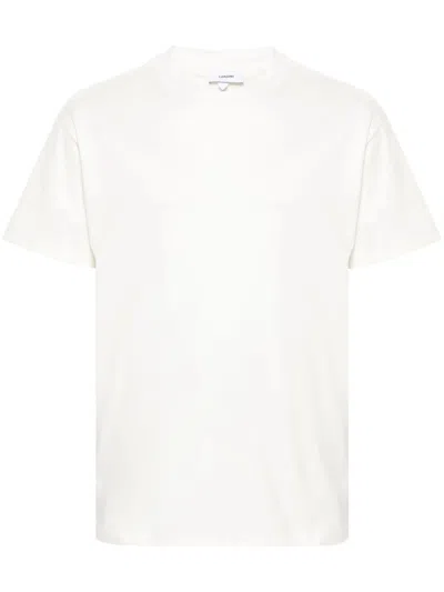 Shop Lardini Crew-neck Cotton T-shirt