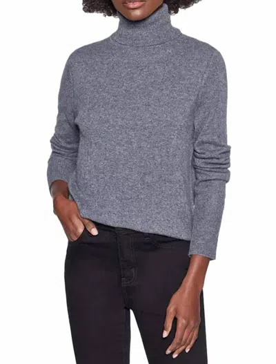 Shop Equipment Delafine Turtleneck Sweater In Heather Grey