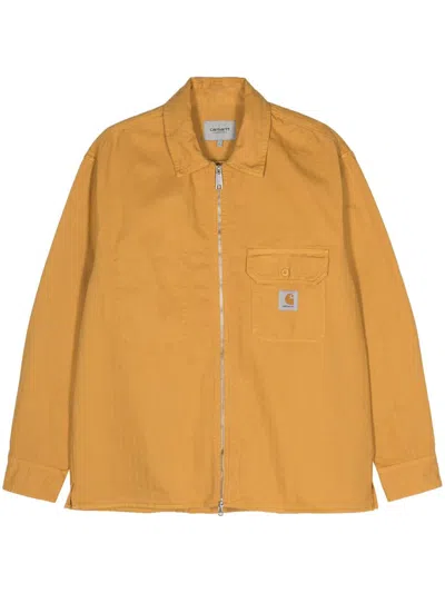 Shop Carhartt Wip Rainer Shirt Jacket Clothing In 1ze.gd Sunray Garment Dyed