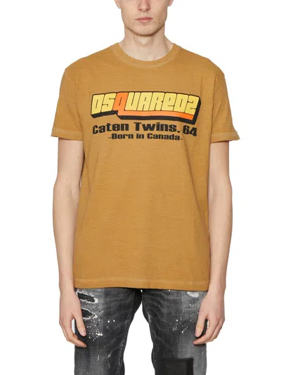 Shop Dsquared2 T-shirts & Tops In Orange