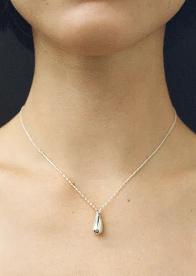 Shop Sophie Buhai Droplet Pendant In Sterling Silver