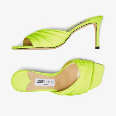 Shop Jimmy Choo Sandals In Green
