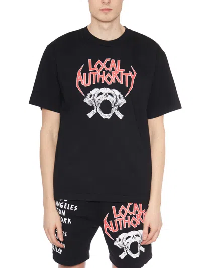 Shop Local Authority T-shirts & Tops In Black