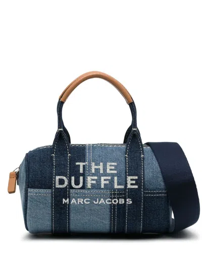 Shop Marc Jacobs The Mini Duffle Bags In 422 Blue Denim
