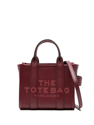 Shop Marc Jacobs The Mini Tote Bags In Red