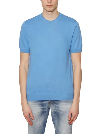 Shop Paolo Pecora T-shirts & Tops In Blue