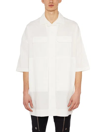 Shop Rick Owens Shirts In White