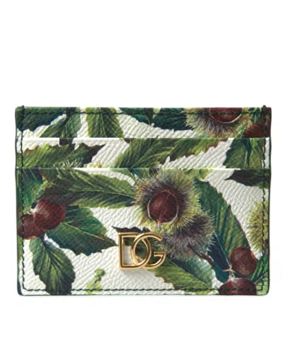 Shop Dolce & Gabbana Elegant Pink Leather Bifold Wallet