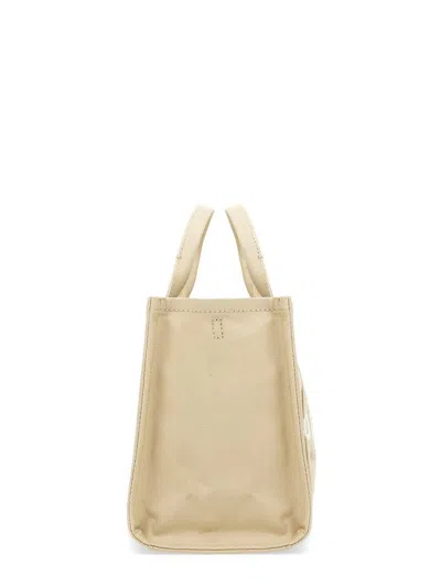 Shop Marc Jacobs The Tote Medium Bag In Beige