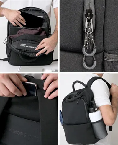 Shop Kenneth Cole Logan Backpack In Black