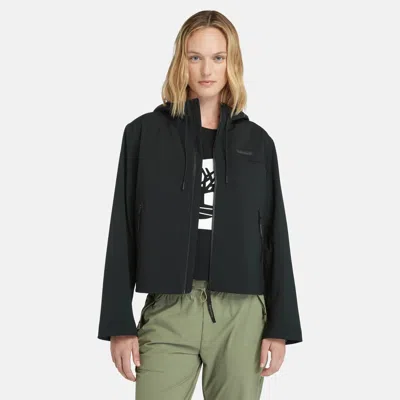 Shop Timberland Women's Waterproof Jacket In Black