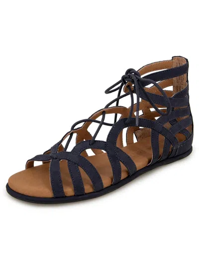 Gentle Souls By Kenneth Cole Gentle Souls Break My Heart Lace Up Sandals In Black