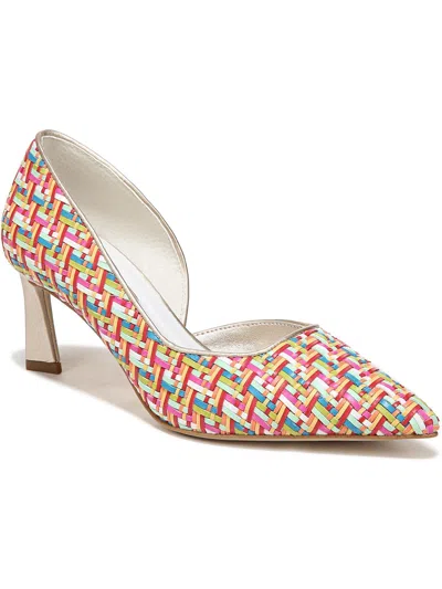 Shop Franco Sarto Tana 5 Womens Slip-on Padded Insole D'orsay Heels In Multi