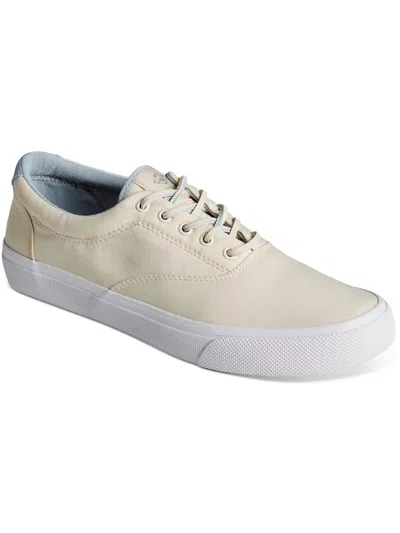 Shop Sperry Striper Mens Canvas Lace-up Oxfords In Multi