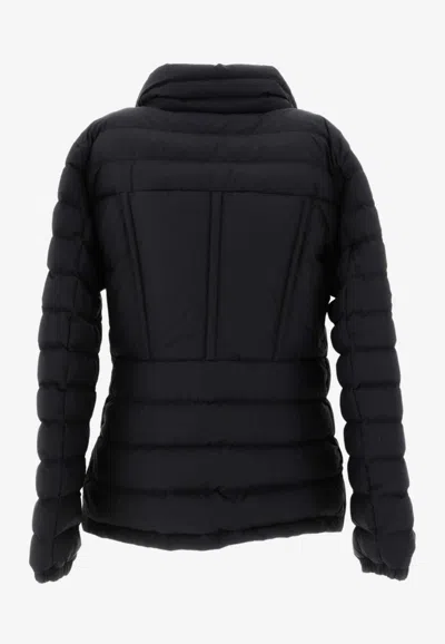 Shop Moncler Abderos Puffer Jacket In Black