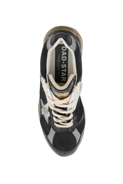 Shop Golden Goose Dad-star Sneakers In Mesh And Nappa Leather Women In Multicolor