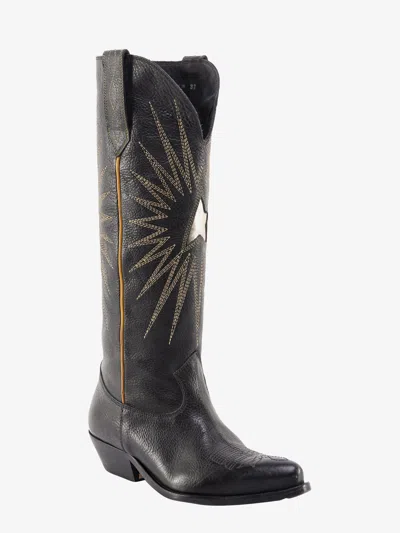 Shop Golden Goose Deluxe Brand Woman Wish Star Woman Black Boots