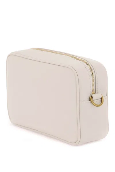 Shop Golden Goose Leather Crossbody Star Bag Women In White