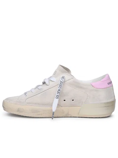 Shop Golden Goose 'super-star Classic' Cream Leather Sneakers Woman