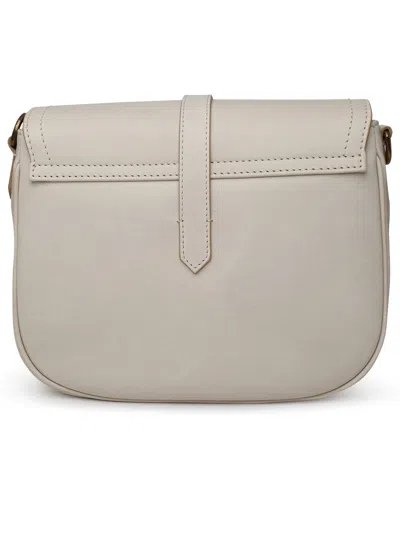 Shop Golden Goose Woman  Sally Leather Bag In Cream