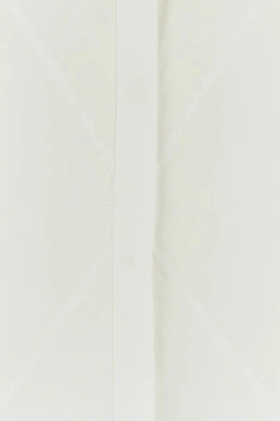 Loewe Camicia In Popeline Bianco  Donna In Multicolor